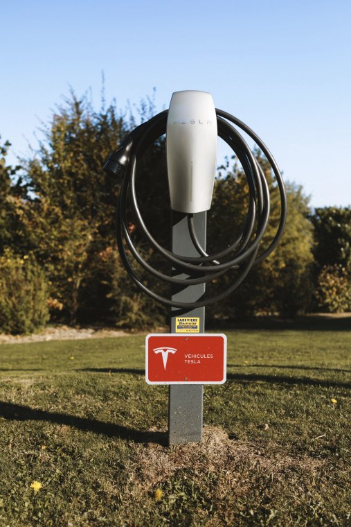 Tesla EV Charger by Pigeon House Power